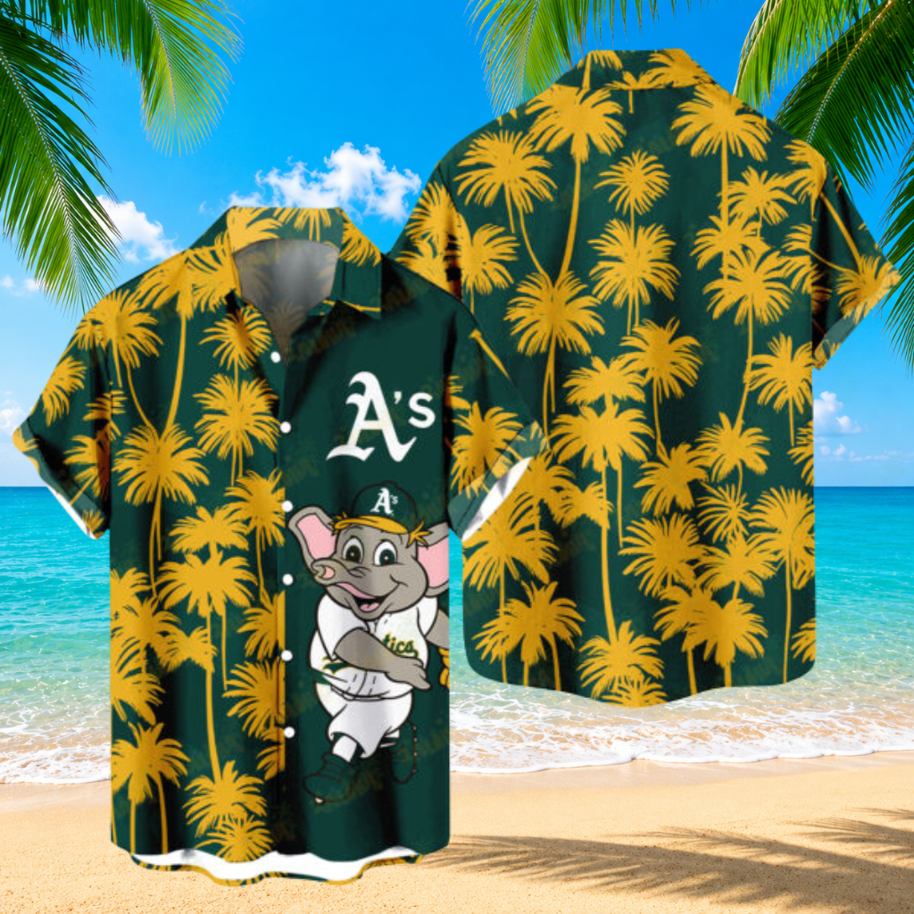 Limited Edition – Customized MLB Oakland Athletics Unisex Hawaiian Shirt