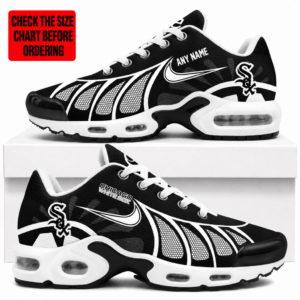 Limited Edition – Customized MLB Chicago White Sox Air Max Plus Sneakers