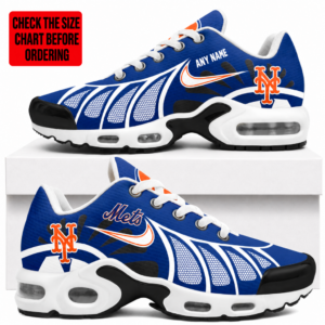 Limited Edition – Customized MLB New York Mets Air Max Plus Sneakers