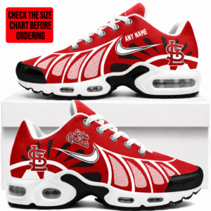 Limited Edition – Customized MLB St. Louis Cardinals Air Max Plus Sneakers