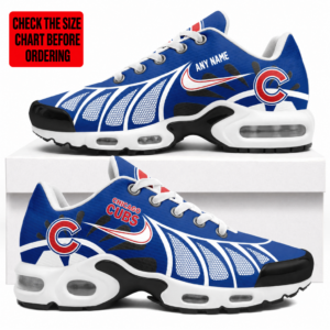 Limited Edition – Customized MLB Chicago Cubs Air Max Plus Sneakers