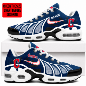 Limited Edition – Customized MLB Cleveland Guardians Air Max Plus Sneakers