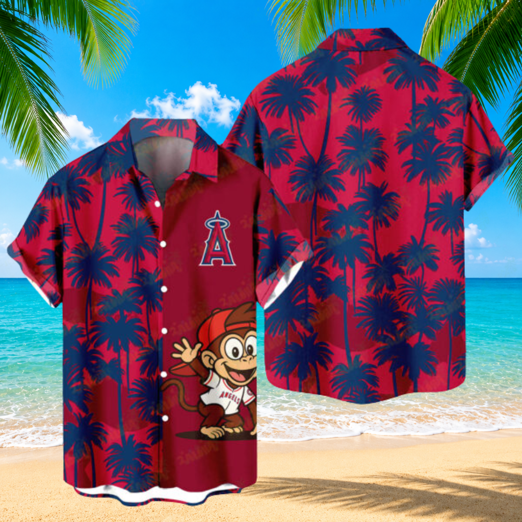 Limited Edition – Customized MLB Los Angeles Angels Unisex Hawaiian Shirt