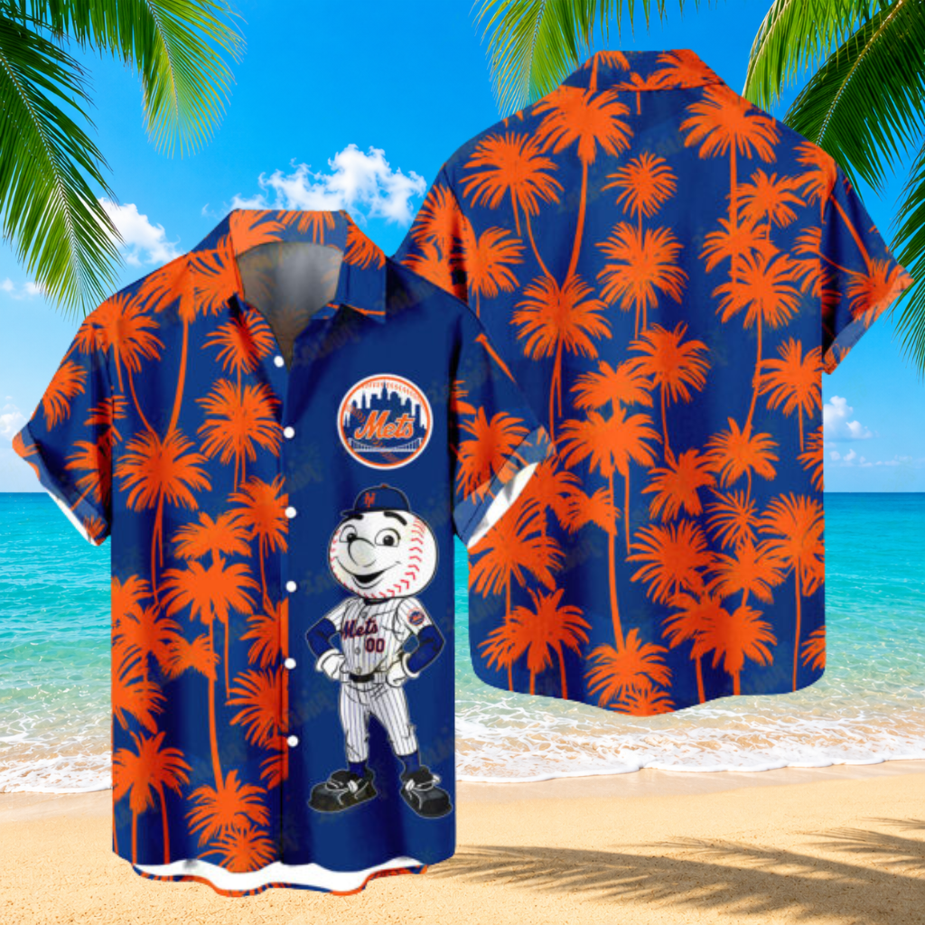 Limited Edition – Customized MLB New York Mets Unisex Hawaiian Shirt