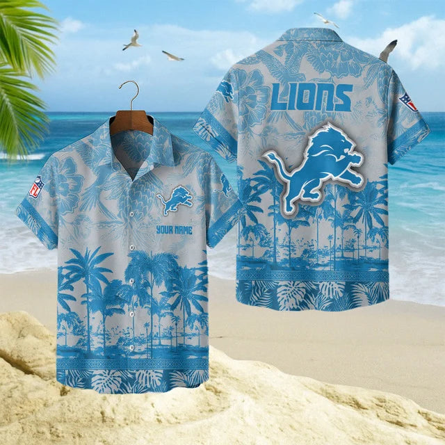 Limited Edition – Customized NFL Detroit Lions Unisex Hawaiian Shirt