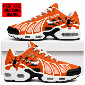 Limited Edition – Customized MLB Baltimore Orioles Air Max Plus Sneakers