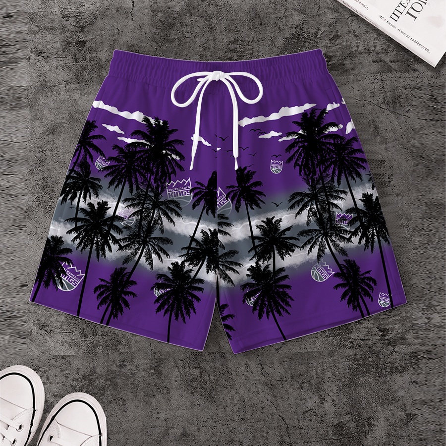 Limited Edition – Customized NBA Sacramento Kings Short Pants
