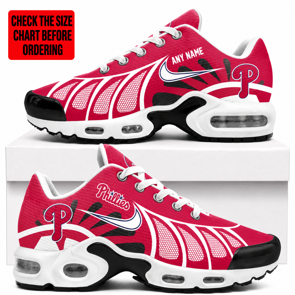 Limited Edition – Customized MLB Philadelphia Phillies Air Max Plus Sneakers