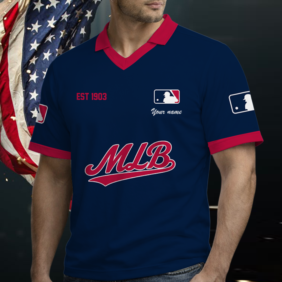 Limited Edition – Customized MLB Major League Baseball Polo Shirt