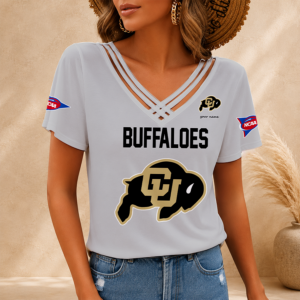 Limited Edition – Customized NCAA Colorado Buffaloes V-Neck Shirt