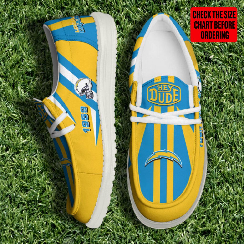 Limited Edition – Customized NFL Los Angeles Chargers Loafer Shoes