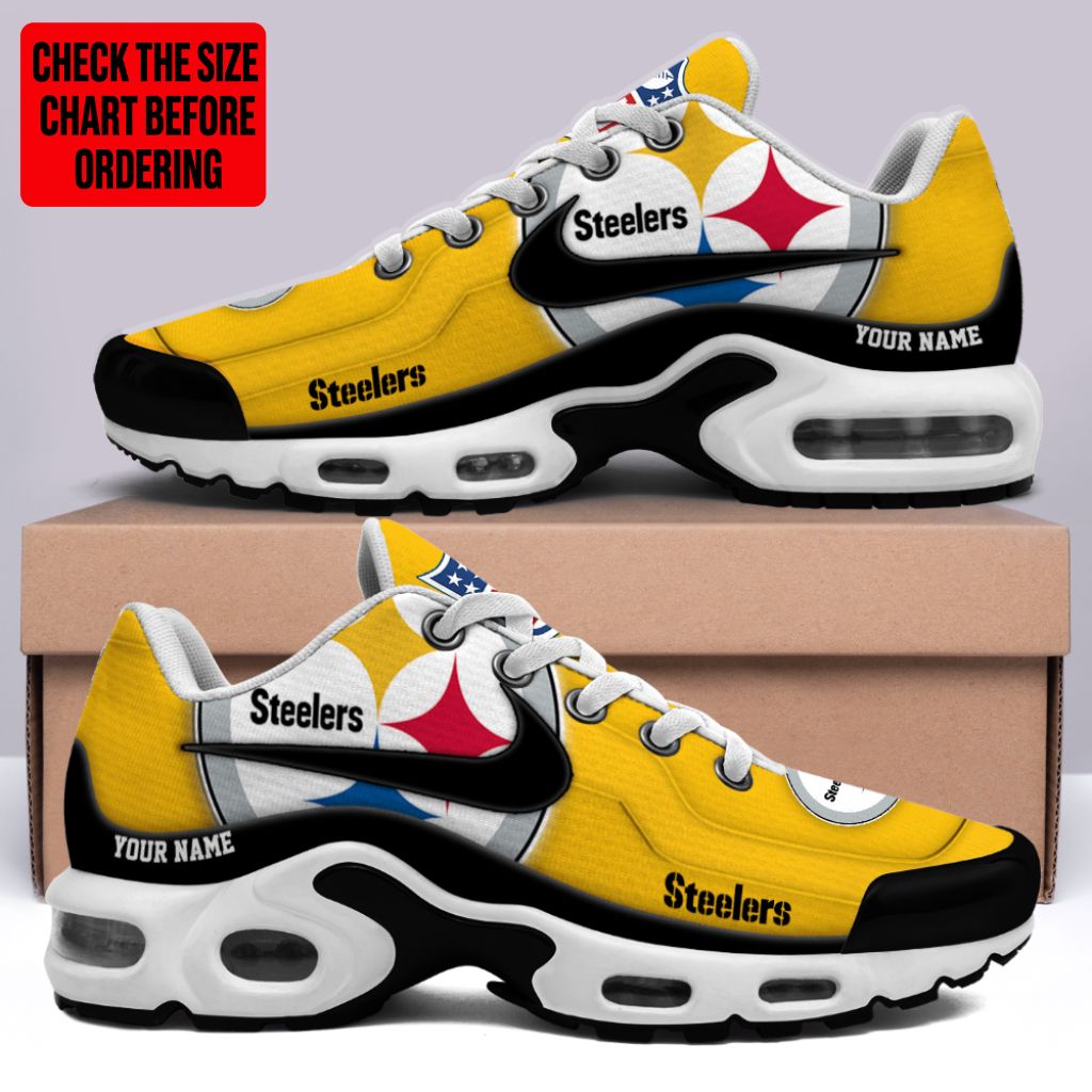 Limited Edition – Customized NFL Pittsburgh Steelers Air Max Plus Sneakers