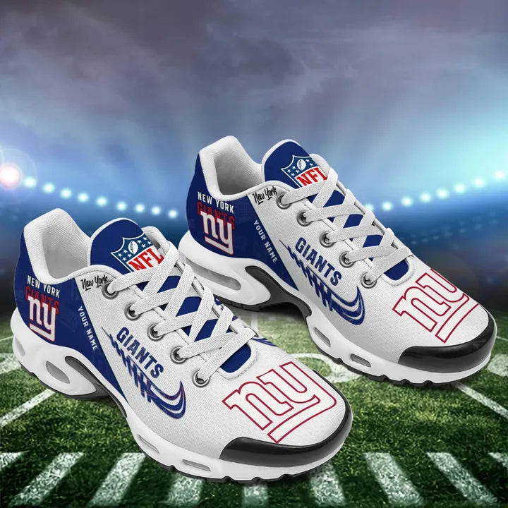 Limited Edition – Customized NFL New York Giants Air Max Plus Sneakers - Image 2