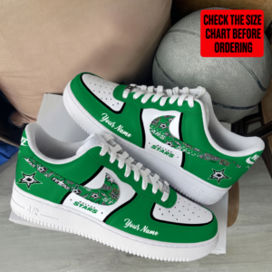Limited Edition – Customized NHL Dallas Stars Af1 Shoes