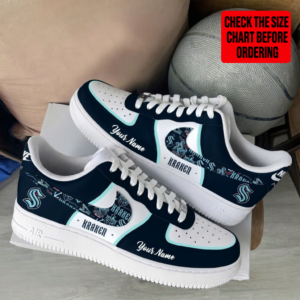 Limited Edition – Customized NHL Seattle Kraken Af1 Shoes