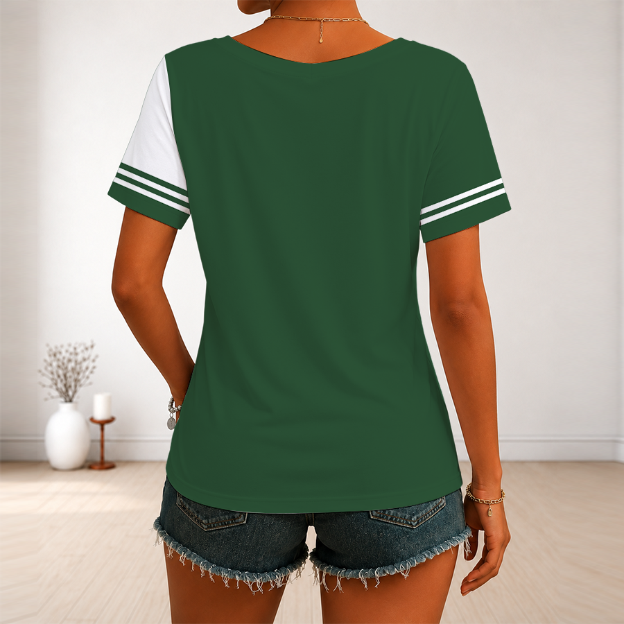 Limited Edition – Customized WNBA Seattle Storm V-Neck Female Shirt - Image 2