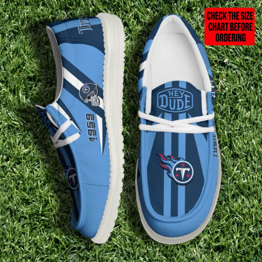 Limited Edition – Customized NFL Tennessee Titans Loafer Shoes