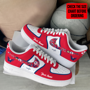 Limited Edition – Customized NHL Washington Capitals Af1 Shoes
