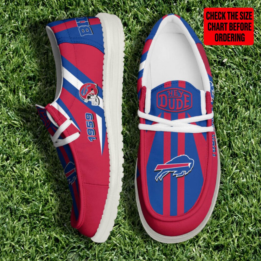 Limited Edition – Customized NFL Buffalo Bills Loafer Shoes