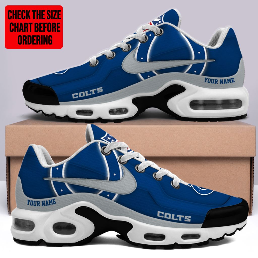 Limited Edition – Customized NFL Indianapolis Colts Air Max Plus Sneakers