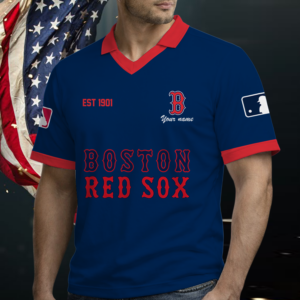 Limited Edition – Customized MLB Boston Red Sox Polo Shirt