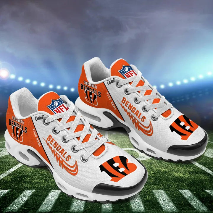 Limited Edition – Customized NFL Cincinnati Bengals Air Max Plus Sneakers - Image 2