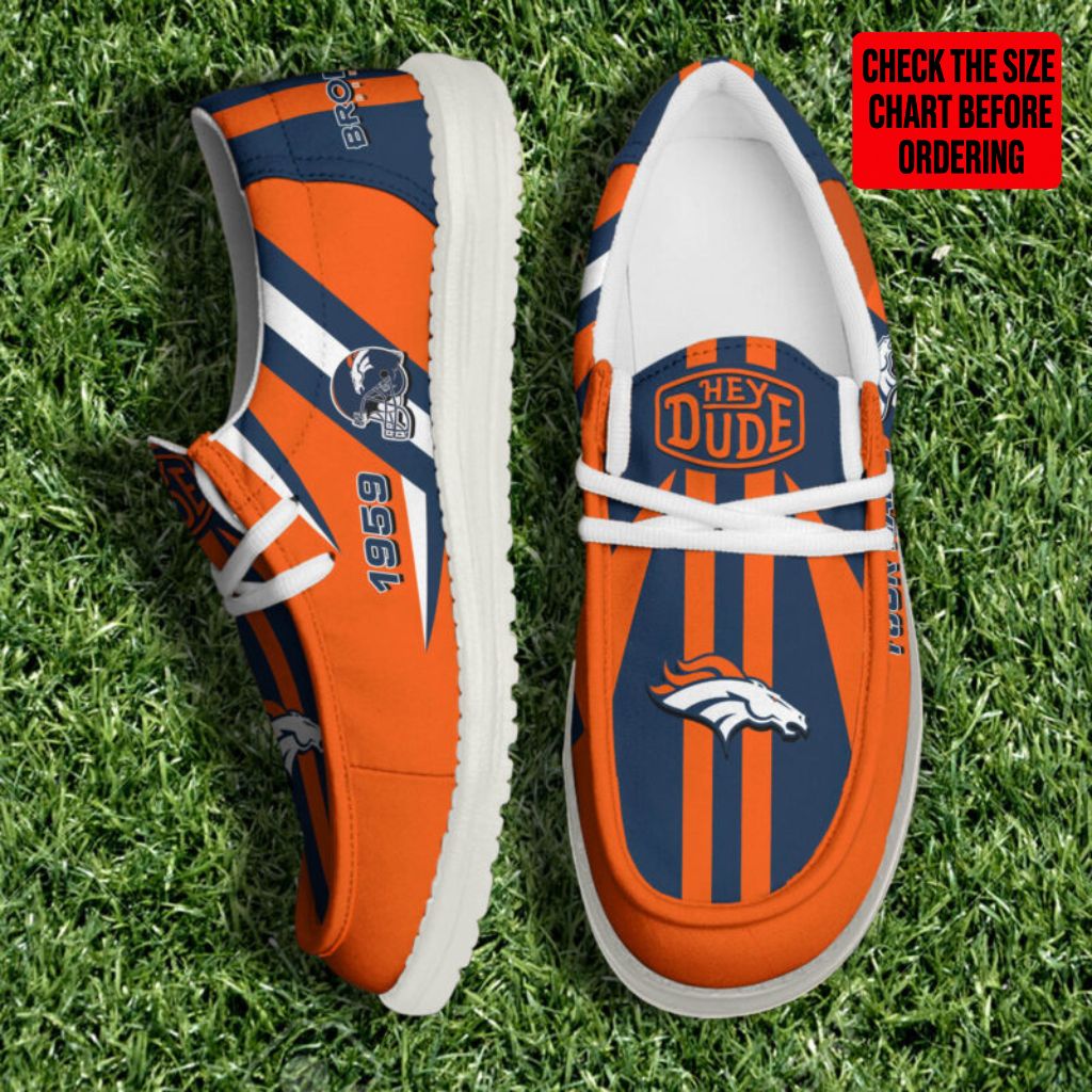Limited Edition – Customized NFL Denver Broncos Loafer Shoes