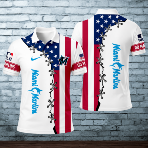 Limited Edition – Customized MLB Miami Marlins Polo Shirt