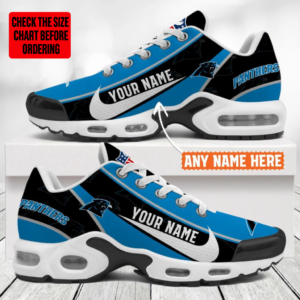 Limited Edition – Customized NFL Carolina Panthers Air Max Plus Sneakers