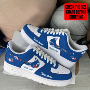 Limited Edition – Customized MLB Toronto Blue Jays Af1 Shoes