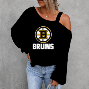Limited Edition – Customized NHL Boston Bruins Drop Shoulder Sweatshirt