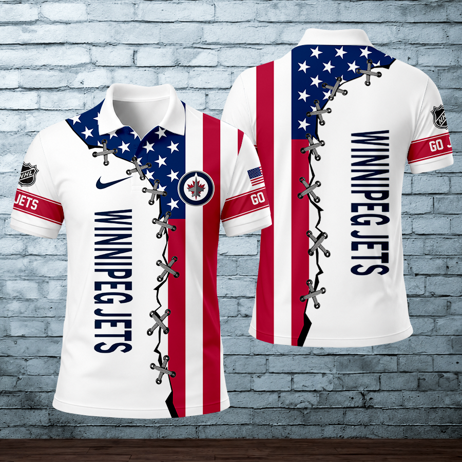 Limited Edition – Customized NHL Winnipeg Jets Polo Shirt