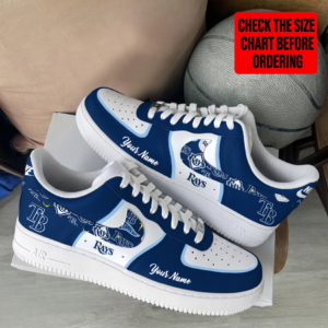 Limited Edition – Customized MLB Tampa Bay Rays Af1 Shoes