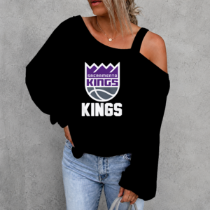 Limited Edition – Customized NBA Sacramento Kings Drop Shoulder Sweatshirt