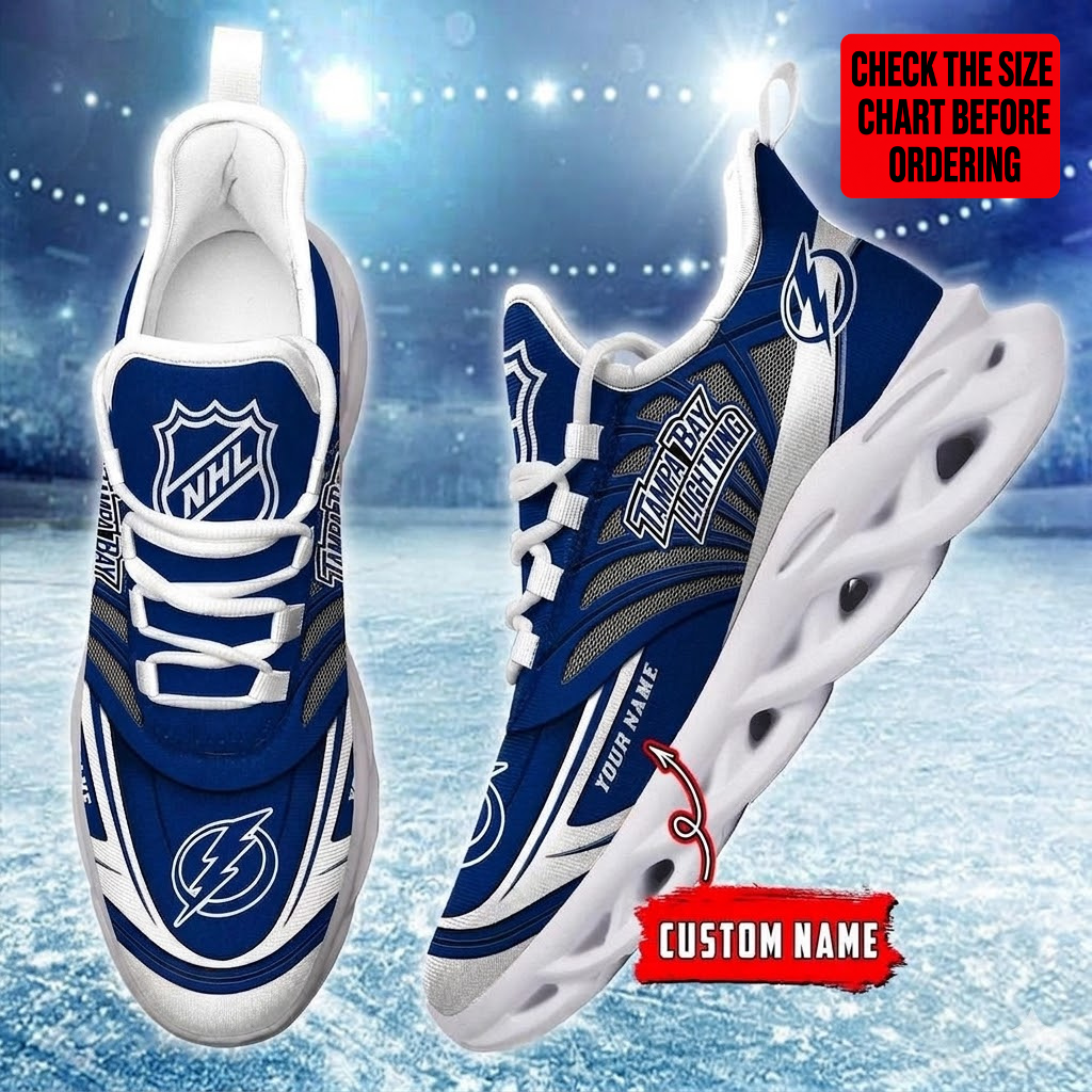 Limited Edition – Customized NHL Tampa Bay Lightning Max Soul Shoes