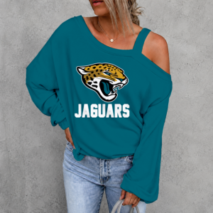 Limited Edition – Customized NFL Jacksonville Jaguars Drop Shoulder Sweatshirt