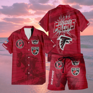 Limited Edition – Customized NFL Atlanta Falcons Unisex Hawaiian Shirt & Shorts Set