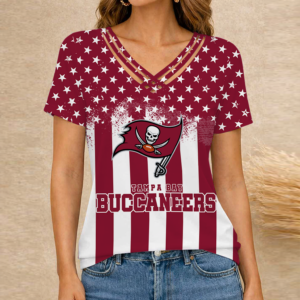 Limited Edition – Customized NFL Tampa Bay Buccaneers V-Neck Shirt