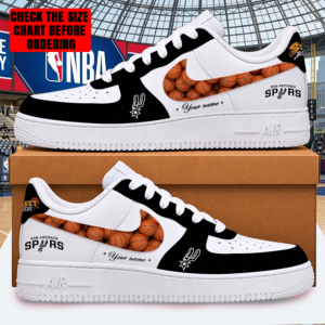 Limited Edition – Customized NBA San Antonio Spurs Af1 Shoes