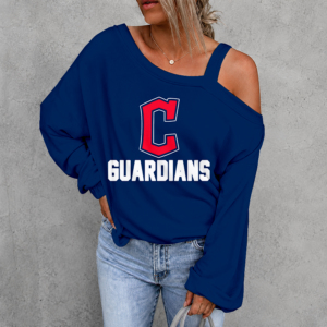 Limited Edition – Customized MLB Cleveland Guardians Drop Shoulder Sweatshirt