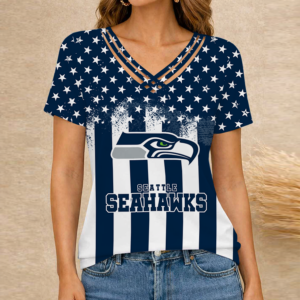 Limited Edition – Customized NFL Seattle Seahawks V-Neck Shirt