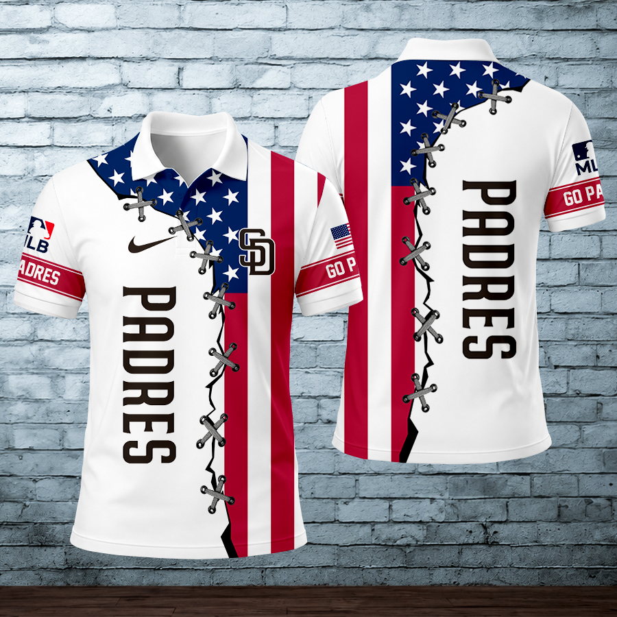 Limited Edition – Customized MLB San Diego Padres Polo Shirt