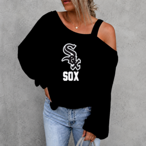 Limited Edition – Customized MLB Chicago White Sox Drop Shoulder Sweatshirt