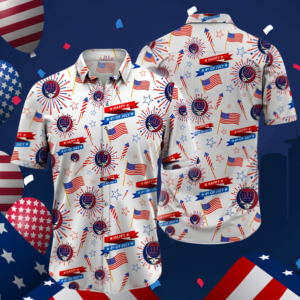 Limited Edition – Customized NFL New York Giants Patriotic 250 Usa Hawaiian Shirt
