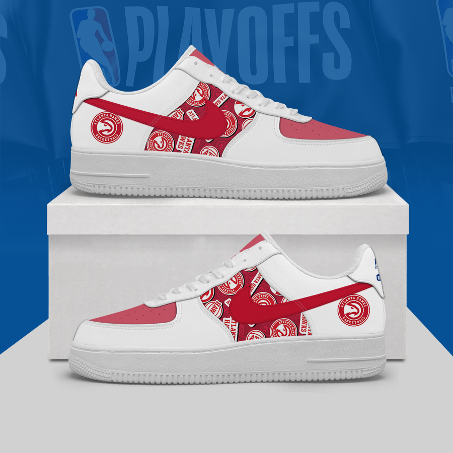 Limited Edition – Customized NBA Atlanta Hawks Af1 Shoes