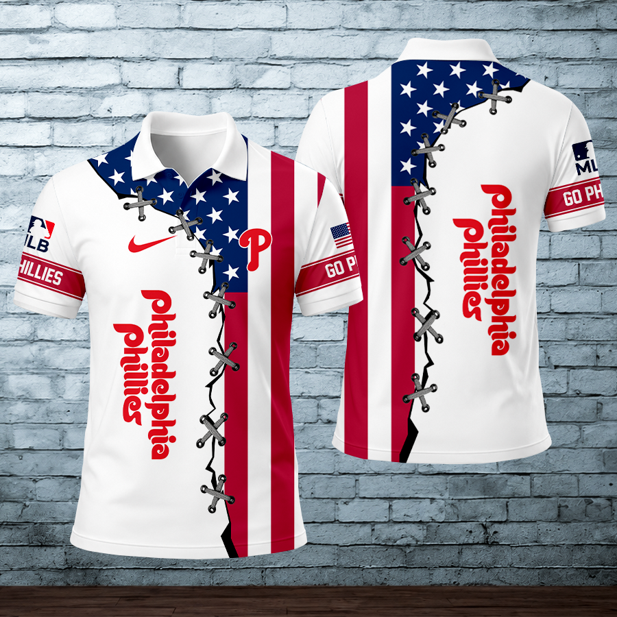 Limited Edition – Customized MLB Philadelphia Phillies Polo Shirt
