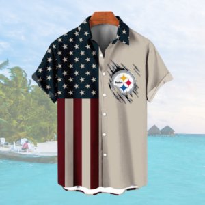 Limited Edition – Customized NFL Pittsburgh Steelers Patriotic 250 Usa Hawaiian Shirt