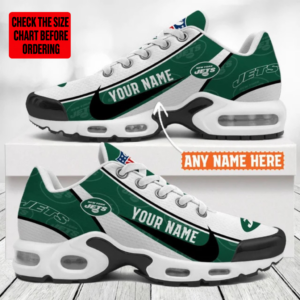 Limited Edition – Customized NFL Nyj New York Jets Air Max Plus Sneakers