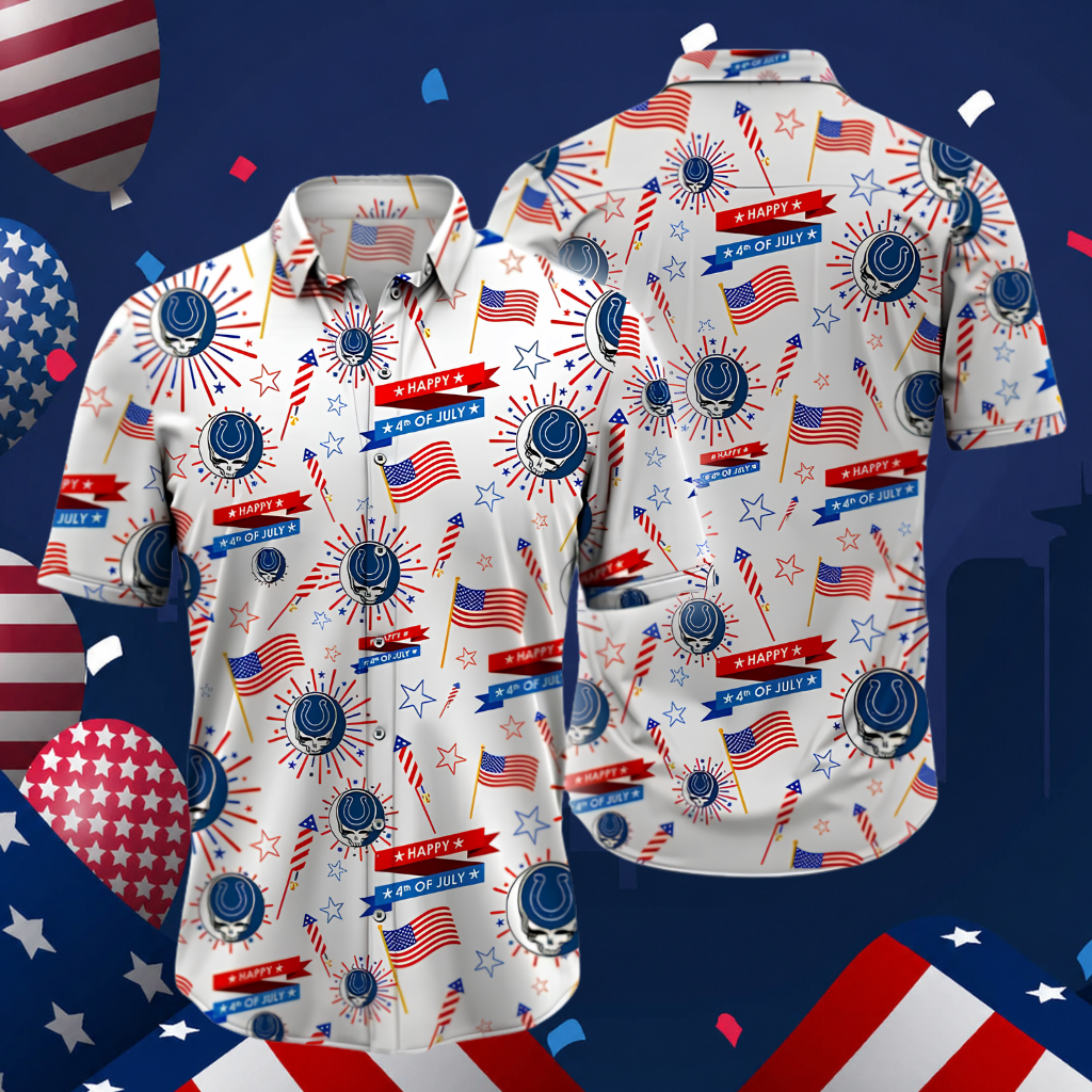 Limited Edition – Customized NFL Indianapolis Colts Patriotic 250 Usa Hawaiian Shirt