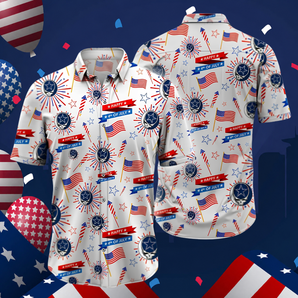 Limited Edition – Customized NFL Dallas Cowboys Patriotic 250 Usa Hawaiian Shirt